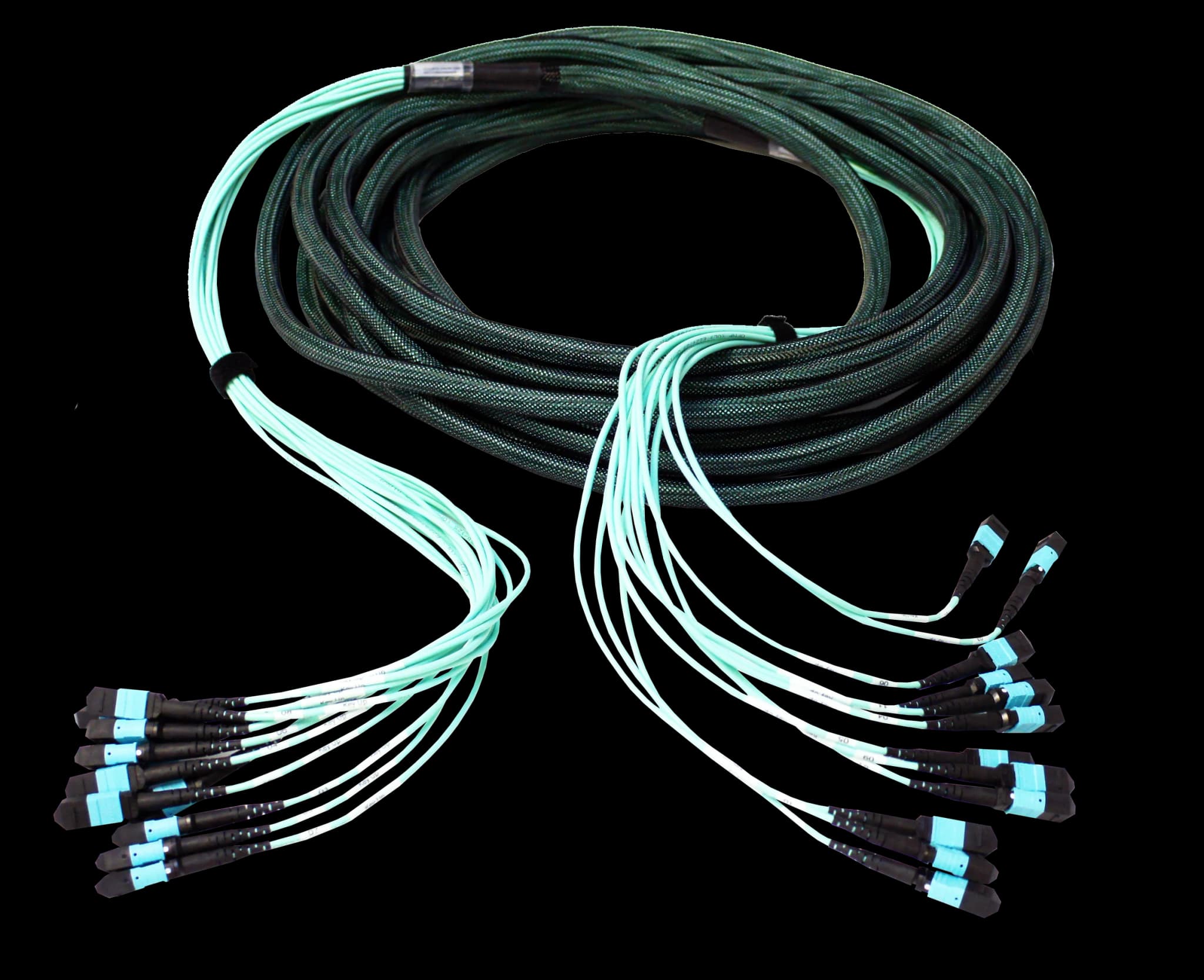 Wave2Wave custom-engineered MTP cable bundle