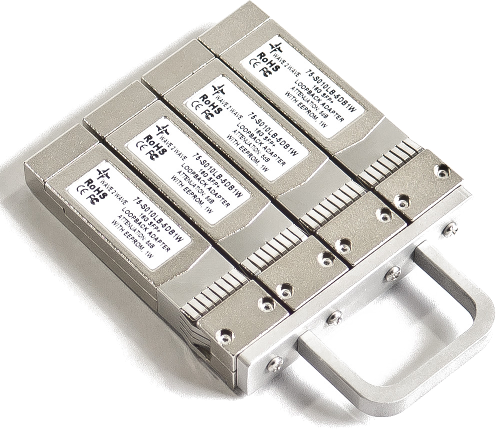 W-IGNITE™ Ganged Loopback Assembly - Multiple loopbacks for simultaneous testing